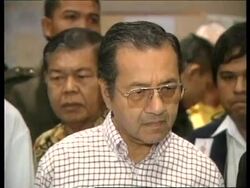 MALAYSIA: KUALA LUMPUR: ANWAR IBRAHIM RALLY ENDS IN VIOLENCE News Clip