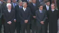 CLEAN: Sarkozy joins Hollande to pay homage to fal News Clip