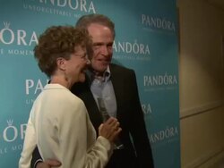 Annette Bening, Warren Beatty at the 2011 Women In Film Crystal + Lucy Awards Sponsored By Pandora And Max Mara at Beverly Hills CA. (Footage by WireImage Video/Getty Images Entertainment Video) Stock Footage