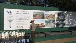CLEAN : Ground breaking takes place for new Statue of Liberty museum News Clip