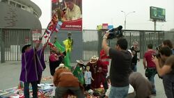 Shamans hold ceremony to support various teams News Clip