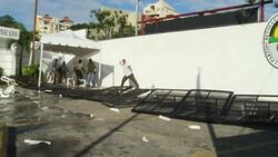 At least six injured after shootout at Dominican opposition party meeting News Clip