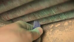 repairing heating gas boiler Stock Footage