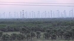 CLEAN : STOCKSHOTS: Wind farms in Mexican Oaxaca state News Clip