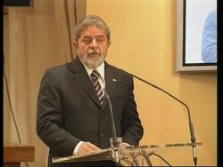 Press conference by Brazilian president Instructional Video