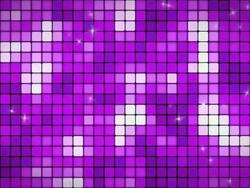 Abstract lights with stars loop Stock Footage