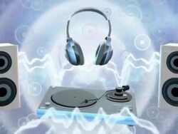 Pop music (blue) - Loop Stock Footage