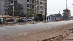 CLEAN : Clashes at anti government protest in Guinea News Clip