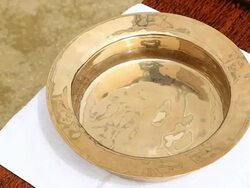 MS Shot of Table for traditional Korean wedding ceremony at Korean culture folk village / Andong, Gyeongsangbuk do, South Korea  Stock Footage