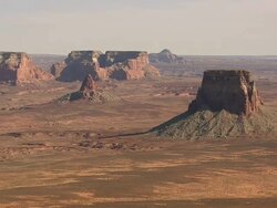 WS AERIAL View of rocky mountain / Arizona, United States Stock Footage