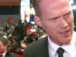 INTERVIEW: Paul Bettany on why he got involved in the project, working with the cast and his character at the 61st Berlin Film Festival: Margin Call Premiere at Berlin . (Footage by WireImage Video/GettyImages) Stock Footage