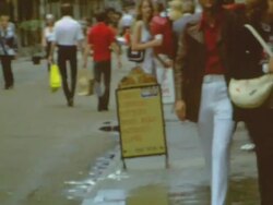 Orleans Tourists Stock Footage