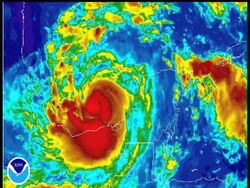 Karl reached hurricane force in the Gulf of Mexico on Thursday after dumping heavy rain on the Yucatan Peninsula. It was expected to strengthen more before hitting Mexico's coast near a port and an oil hub sometime Friday. Instructional Video