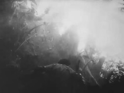 Fidel Castro with his freedom fighters Stock Footage