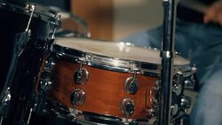 Man Playing Drums Stock Footage