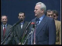 YUGOSLAVIA: KOSOVO: MILOSEVIC VISITS ALEKSINAC News Clip