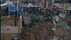 CLEAN : Turkey police evacuate Istanbul protest News Clip