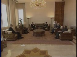 Syrian President Assad meeting Iranian FM Mottaki, photo op News Clip
