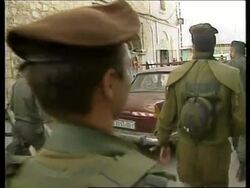 WEST BANK: SCUFFLES BETWEEN JEWISH/PALESTINIAN SETTLERS News Clip