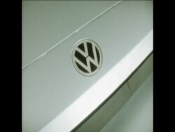 SYND 11-5-72 PREVIEW OF NEW VOLKSWAGON SAFETY CAR News Clip