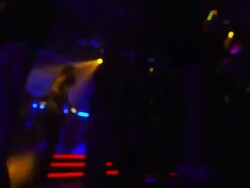 HD Disco Dancers (Defocused) Stock Footage