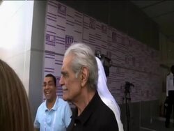 Omar Sharif Altercation Stock Footage