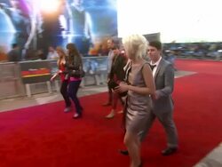 Danielle Harold at the Cowboys & Aliens UK Premiere at London England. (Footage by WireImage Video/Getty Images Entertainment Video) Stock Footage