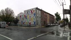 A mural by the late pop artist Keith Haring has gotten a makeover in Philadelphia. It was created with children in 1987, and it's the only collaborative mural that is still intact and at it's original site. (Oct. 30) News Clip