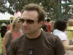 'A Time For Heroes' Celebrity Picnic and Carnival to Benefit the Elizabeth Glaser Pediatric AIDS Foundation Stock Footage