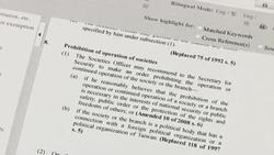 HKong pro-independence party faces  govt ban after police probe Instructional Video