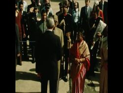 SYND 7 3 81 WEST GERMAN PRESIDENT CARSTENS ARRIVAL News Clip