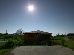 WS View of poor district / New Orleans, Louisiana, United States Stock Footage