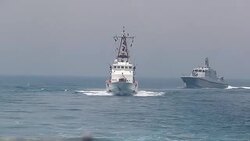 CLEAN : Joint exercise between US and Qatari navy vessels News Clip