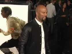 Common, Lonnie Rashid Lynn Jr. at 12 Years A Slave Los Angeles Premiere on 10/14/2013 in Los Angeles, CA. (Footage by WireImage Video/Getty Images Entertainment Video) Stock Footage