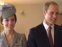 Duke & Duchess Of Cambridge Join The Queen In Welcoming The President of Singapore News Clip