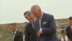 Prince Charles helps to release sea turtles back into the wild News Clip