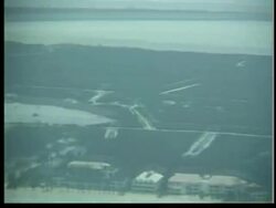 Aerials of Cayman Islands after Hurricane Ivan Instructional Video