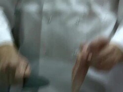 Kitchen Workers Stock Footage