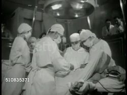 Operating room doctor and student Instructional Video