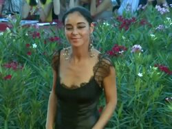 Shirin Meshat at the The Tempest Premiere/Closing Night Red Carpet: 67th Venice Film Festival at Venice . (Footage by WireImage Video/GettyImages) Stock Footage