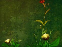 Flowers_green(HDTV) Stock Footage