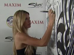 Sophie Monk at the 2011 Maxim Hot 100 Party With New Era, Miller Lite, 2(x)ist And Silver Jeans Co. at Hollywood CA. (Footage by WireImage Video/GettyImages) Stock Footage