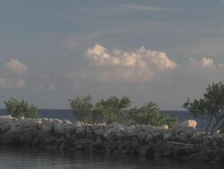 Sunset clouds 1 Stock Footage