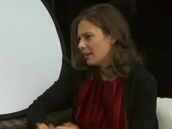 Il Grande Sogno Interviews: Venice Film Festival 2009 Stock Footage