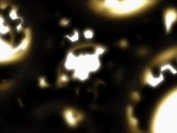 Animated Gears in Black Stock Footage