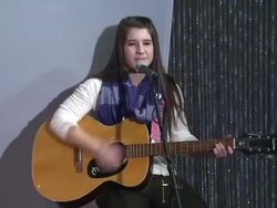 Justin Bieber's Biggest Fan at Madame Tussauds Hollywood & Justin Bieber's Biggest Fan Unveil New Bieber Figure On Singer's 18th Birthday 03/01/12 Stock Footage