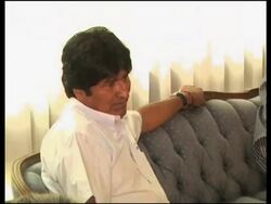 WRAP Unofficial results give Morales easy win, victory speech News Clip