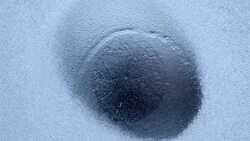 Frozen window Stock Footage