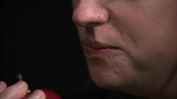 Anonymous woman eating an apple News Clip