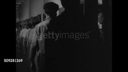 Prisoners in yard, entering cells Instructional Video